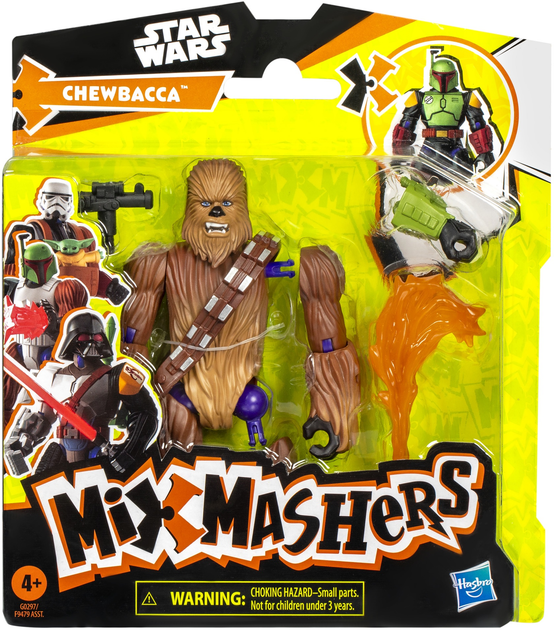 Figurka Hasbro MixMashers Star Wars Chewbacca 12 cm (F9479_G0297) - obraz 5