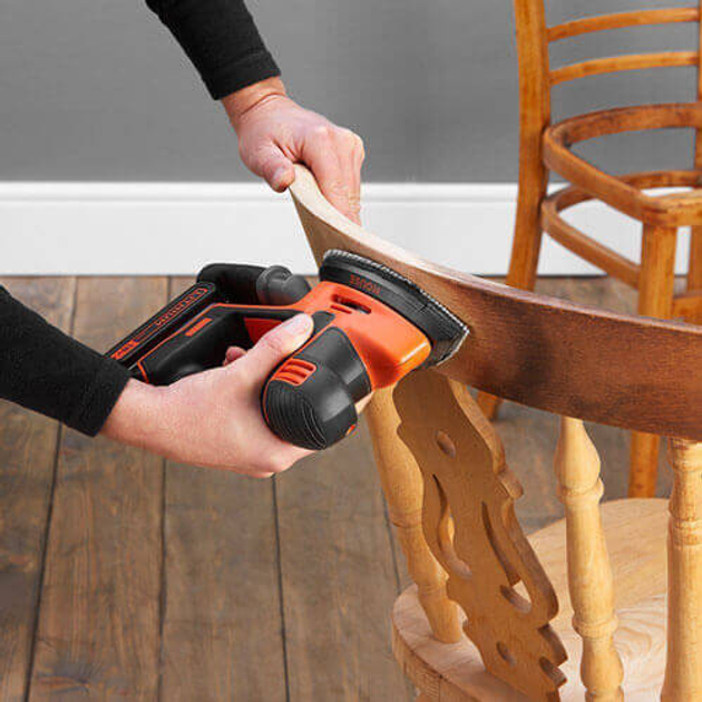 Akumulatorowa szlifierka wibracyjna Black+Decker 18V bez akumulatora i ładowarki (BDCDS18N) - obraz 5