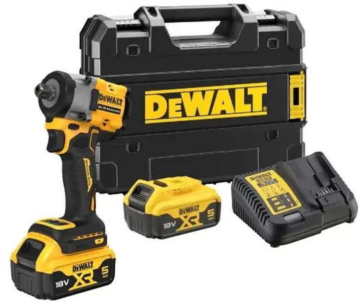 Akumulatorowy bezszczotkowy klucz udarowy DeWALT DCF922P2T - obraz 1