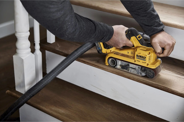 Szlifierka taśmowa DeWalt DCW220N bez akumulatora i ładowarki - obraz 11