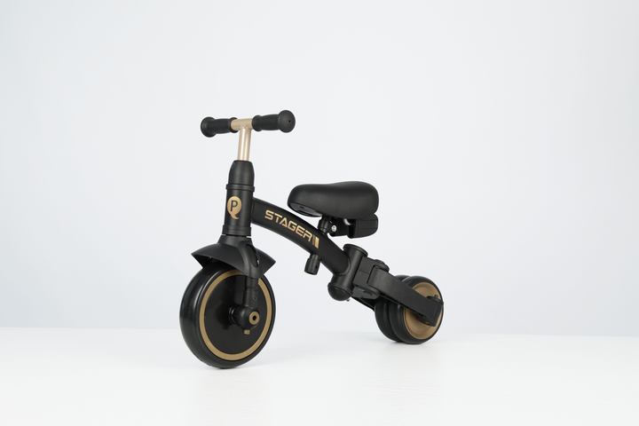Велосипед-біговел Qplay Stager 3 в 1 з ручкою Black (T80STAGERBlack) - зображення 3