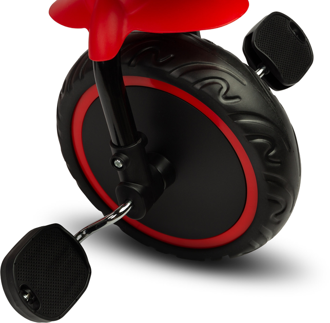 Rower 3-kołowy Caretero Loco Czerwony TOYZ-0350 (5908310391298) - obraz 5