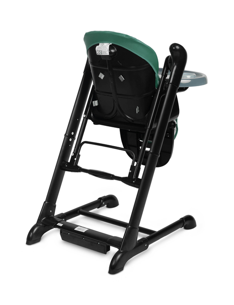 Krzesełko do karmienia + huśtawka Caretero Indigo Black Green TERO-7651 (5908310397160) - obraz 5