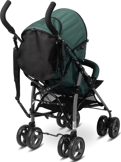 Wózek spacerowy Caretero Alfa Dark Green TOYZ-5790 (5908310398143) - obraz 2