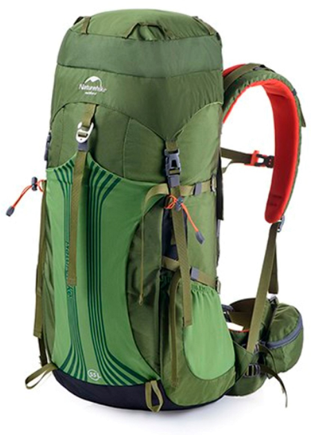 Plecak trekkingowy Naturehike 55 l Zielony NH16Y020-Q 6927595787908 - obraz 1