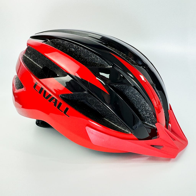 Kask rowerowy Livall MT1 NEO L 58-62 cm Czarny/Czerwony (LIV-T0MT1N-1343) - obraz 2