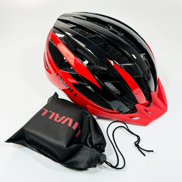 Kask rowerowy Livall MT1 NEO L 58-62 cm Czarny/Czerwony (LIV-T0MT1N-1343) - obraz 6