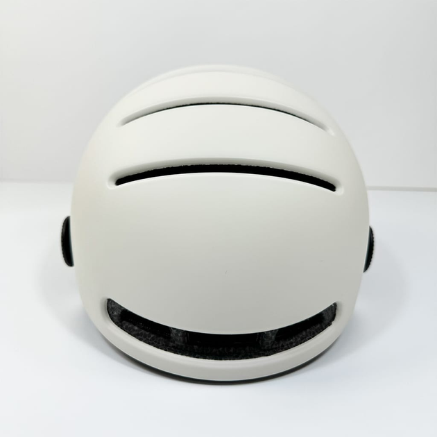 Kask rowerowy Livall L23 L 58-62 cm Białe/Kość Słoniowa (LIV-000L23-4310) - obraz 3