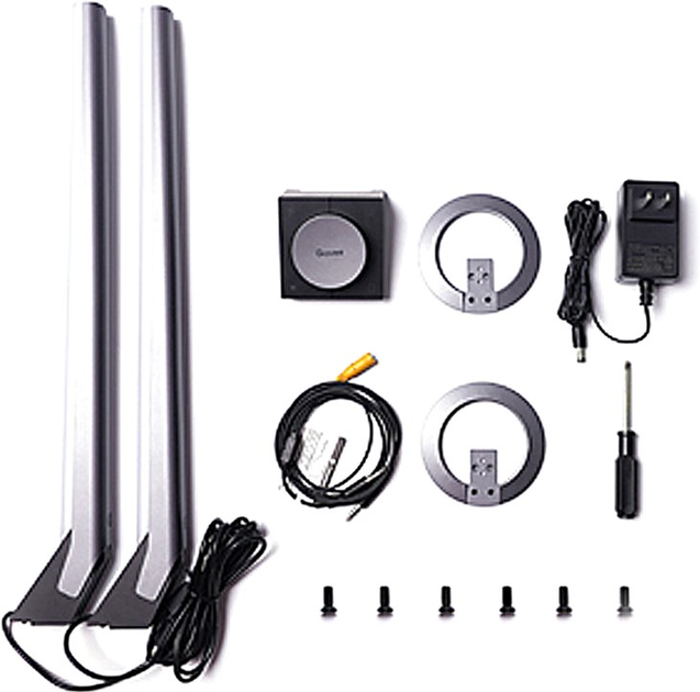 Zestaw oświetlenia adaptacyjnego Govee Smart Gaming Light Bars RGB Szary (H6047381) - obraz 2