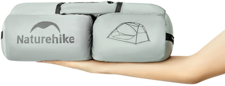 Namiot dwuosobowy ultralekki Naturehike Star River UL CNK2450WS022 Szary (6975641883074) - obraz 7