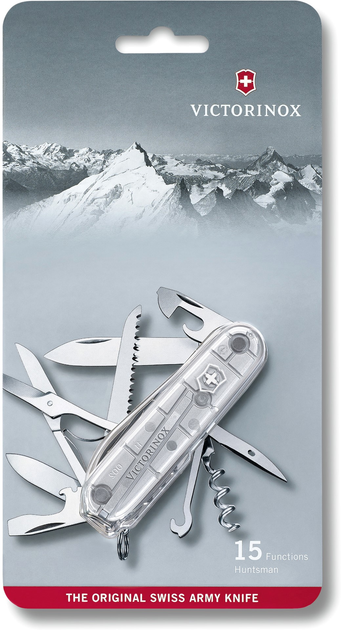 Ніж Victorinox Huntsman Сріблястий (Vx13713.T7B1) - зображення 1