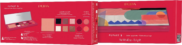 Zestaw do makijażu Pupa Beauty Kit Pupart S Burgund 11.4 g 003 (8011607396146) - obraz 3