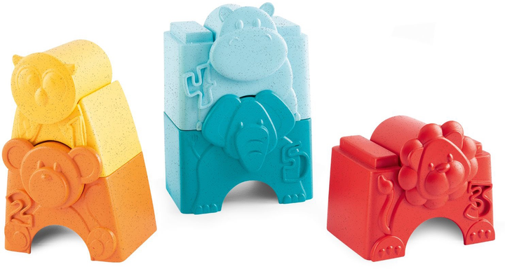 Zabawka-piramida Chicco Eco+ Zwierzątka układanka i wieża 2 w 1 (11570.00) - obraz 4