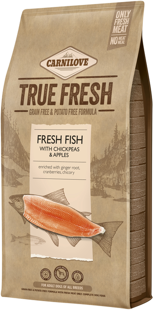 Сухий корм для собак Carnilove True Fresh FISH for Adult dogs з рибою 11.4 кг (8595602546015) - зображення 1