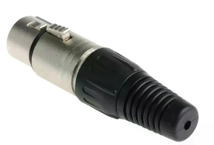 Кабельный разъем XLR HFC4MXL штекер 4 контакта штекер (папа) пайка цвет никель контакты никель MOCO - Фото 4 Кабельный разъем XLR HFC4MXL штекер 4 контакта штекер (папа) пайка цвет никель контакты никель MOCO - изображение 4