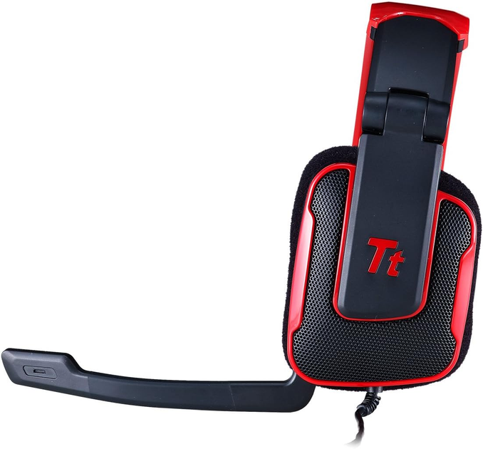 Навушники Tt eSports Shock Blasting Red (HT-SHK002ECRE) - зображення 2