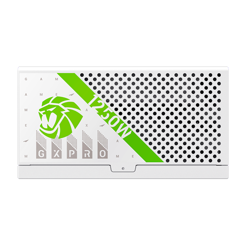 Блок питания модульный для ПК GameMax GX-1250 PRO WT ATX 3.1 1250W 135 мм вентилятор 80+ Platinum White - изображение 5