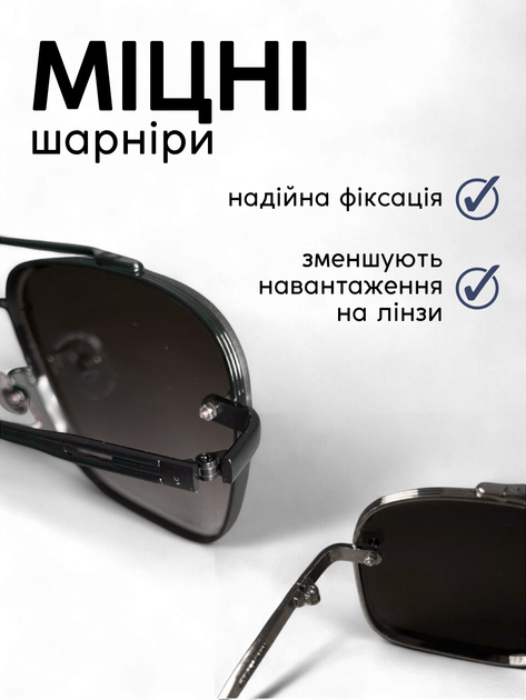Очки солнцезащитные мужские женские унисекс солнечные очки стильные оправы модные квадратные полупрозрачные темные от солнца большие кругло квадратные металлические поликарбонатные UV400 защита от ультрафиолета Hechpro АНMT991 B - Фото 3 Очки солнцезащитные мужские женские унисекс солнечные очки стильные оправы модные квадратные полупрозрачные темные от солнца большие кругло квадратные металлические поликарбонатные UV400 защита от ультрафиолета Hechpro АНMT991 B - изображение 3