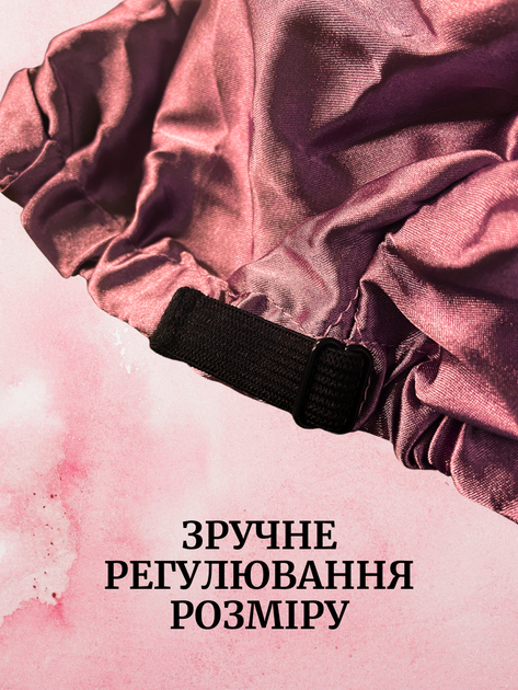 Тюрбан для волос шелковый шапка чалма для сна женская атласная на голову из синтетического искусственного шелка сатина шапочка шелковая регулируемая универсальная сатиновая спальная мноразовая для сушки кудрявых волос Hechpro бордовая АНsleepCap-05 - Фото 6 Тюрбан для волос шелковый шапка чалма для сна женская атласная на голову из синтетического искусственного шелка сатина шапочка шелковая регулируемая универсальная сатиновая спальная мноразовая для сушки кудрявых волос Hechpro бордовая АНsleepCap-05 - изображение 6