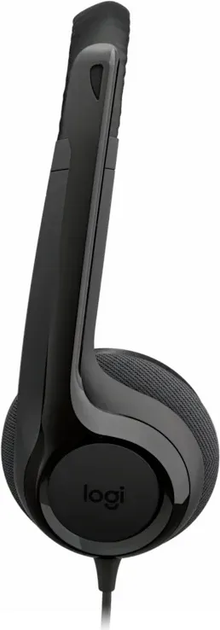 Słuchawki Logitech H390 USB-C Midnight Black (981-001576) - obraz 3