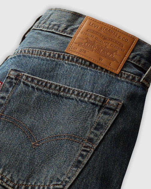 Джинси чоловічі LEVIS 578 Baggy Jeans р. 30-32 Темно-синій