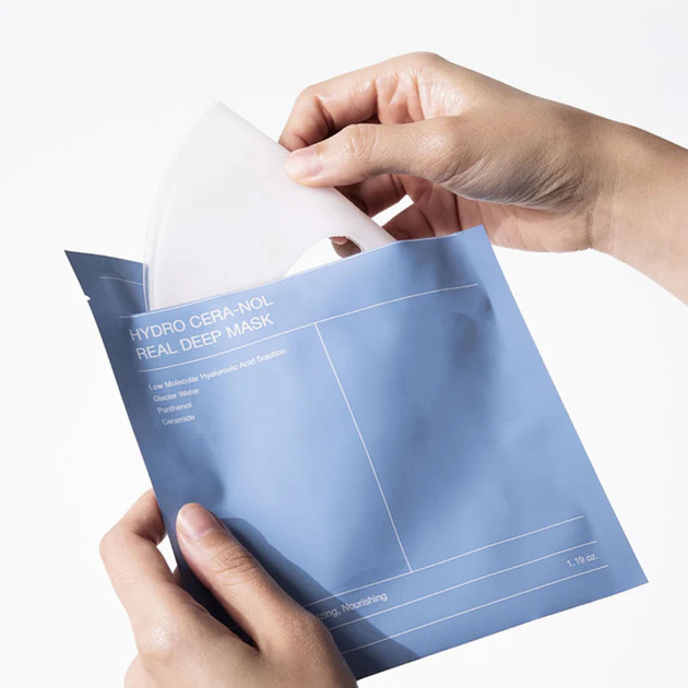 Zestaw maseczek do twarzy Biodance Hydro Cera-Nol Real Deep z ceramidami 4x34 g (8809937360971) - obraz 3