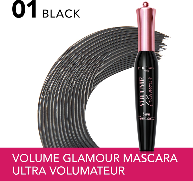 Туш для вій Bourjois Volume Glamour Ultra Volumateur Black 12 мл (3616304867156) - зображення 4