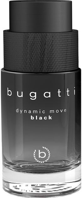 Туалетна вода для чоловіків Bugatti Dynamic Move Black 100 мл (4051395412189) - зображення 2