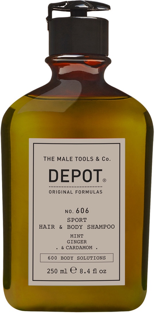 Szampon do włosów Depot No.606 Sport Hair & Body dla mężczyzn 250 ml (8032274086994) - obraz 1