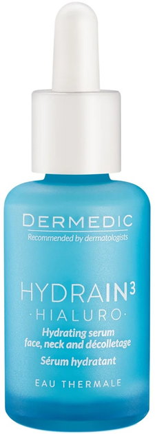 Сироватка Dermedic Hydrain3 Hialuro для обличчя шиї та декольте зволожувальна 30 мл (5906739783199) - зображення 1