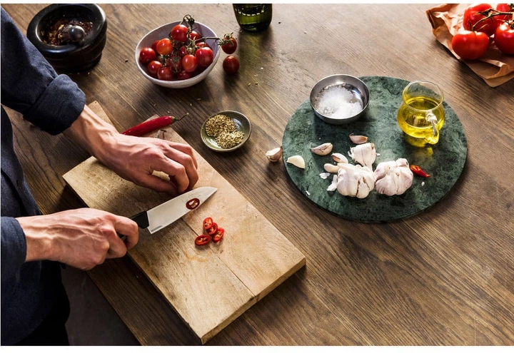 Nóż szefa kuchni Fiskars Hard Edge mały 14 cm (6424002011026) - obraz 4