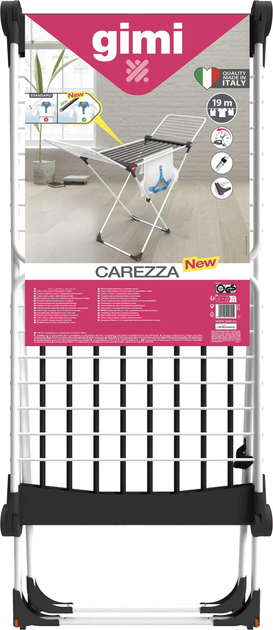 Suszarka podłogowa Gimi Carezza (170782) (8001244026254) - obraz 3