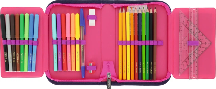 Piórnik z wyposażeniem Herlitz Magic Unicorn 31 element (4008110372488) - obraz 2