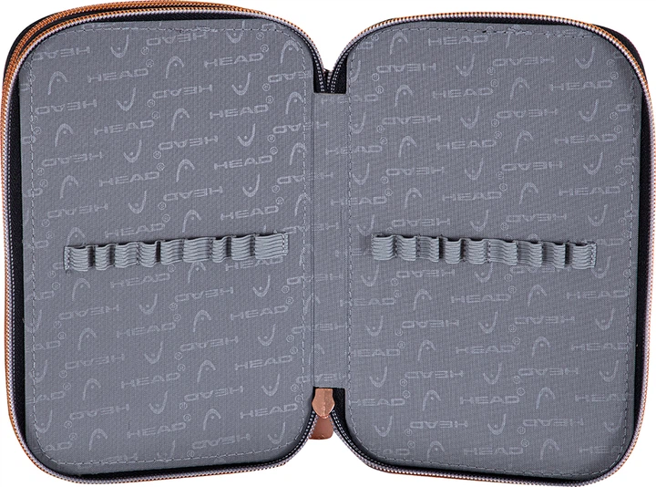 Пенал подвійний Head Golden Effect Classy Gold AC2 (5901137196923) - зображення 6