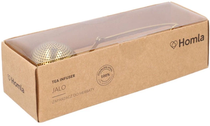 Zaparzacz do herbaty Homla Jalo złoty 17 x 5 x 3.5 cm (153858) (5902869909874) - obraz 4