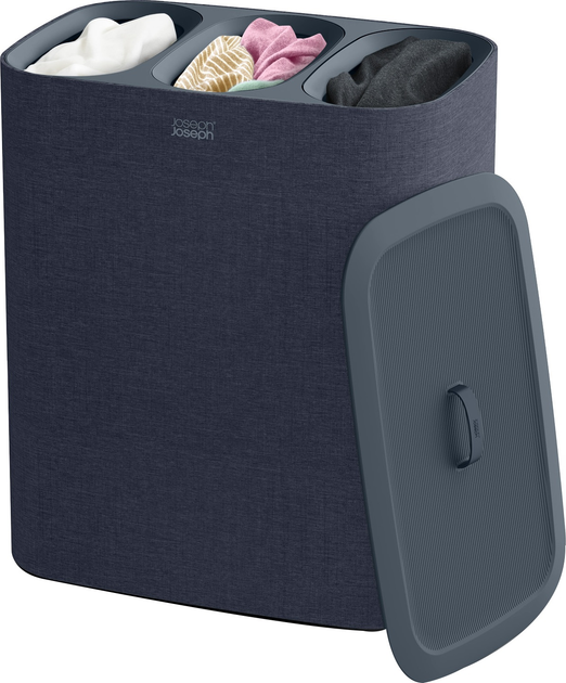 Кошик для білизни Joseph Joseph Tota Trio 50025_JJ 3 відділення 90 л (5028420008487) - зображення 1