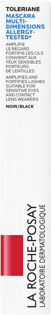 Tusz do rzęs La Roche-Posay Toleriane Multi-Dimensions hipoalergiczny Czarny 7.2 ml (3337875632683) - obraz 3