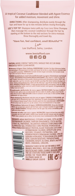 Зволожувальний кондиціонер Lee Stafford Coco Loco з кокосовою олією 250 мл (5060282703407) - зображення 2
