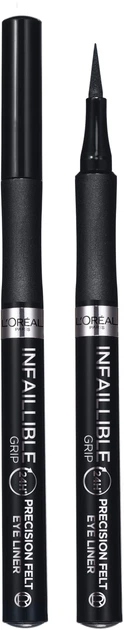 Eyeliner L'Oreal Paris Infaillible Grip Precision ultracienki matowy 1 ml (3600524050832) - obraz 1