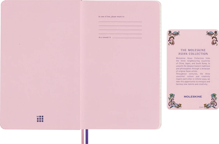 Notatnik Moleskine Sakura x Momoko A5 w linie 176 stron (8056999271633) - obraz 2