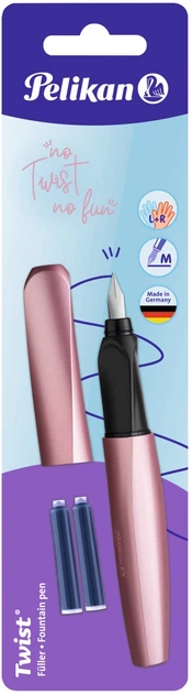 Pióro wieczne Pelikan Twist Girly Rose (4012700806260) - obraz 3