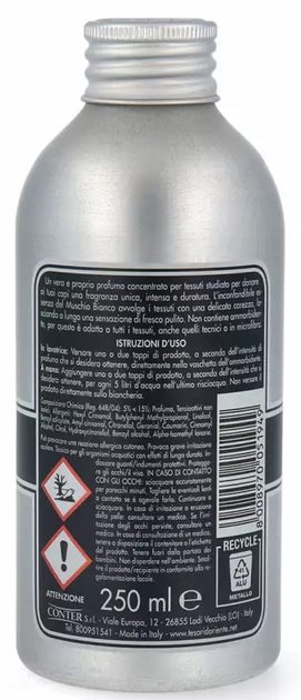 Ароматичні парфуми для білизни Tesori d'Oriente Білий мускус 250 мл (8008970051949) - зображення 2
