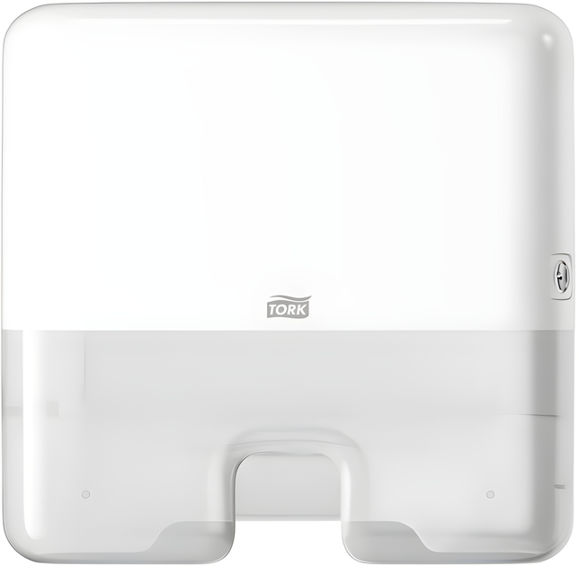 Dozownik Tork Xpress Mini do ręczników blaszanych Multifold biały 552100 (7322540349184) - obraz 1