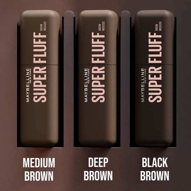 Żel-mus Maybelline New York Superfluff 262 Black Brown 5 ml (3600531698768) - obraz 4