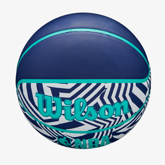Універсальний Баскетбольний М'яч Wilson NBA DRV Plus Dazzle Camo(WZ3016102XB5, WZ3016102XB6, WZ3016102XB7) 6 - изображение 5