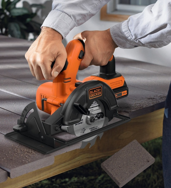 Akumulatorowa piła tarczowa Black+Decker BDCCS18N bez akumulatora i ładowarki - obraz 3