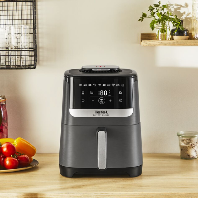 Frytkownica beztłuszczowa Tefal Easy Fry Silence EY551HE0 - obraz 4