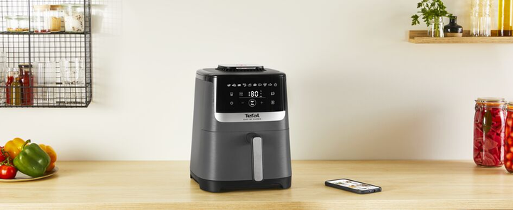 Frytkownica beztłuszczowa Tefal Easy Fry Silence EY551HE0 - obraz 6