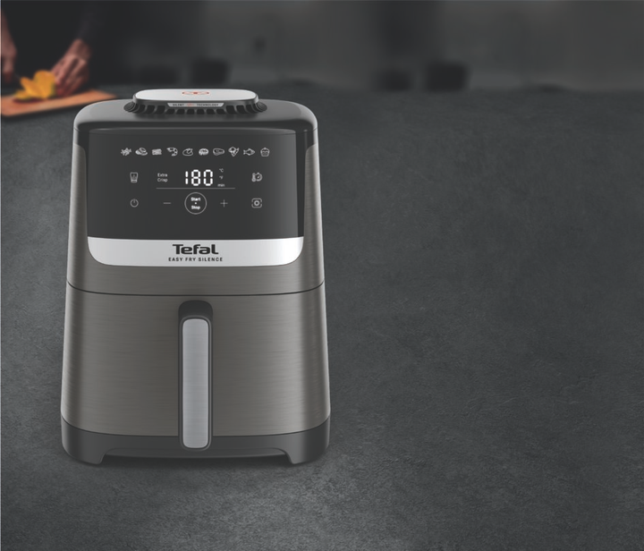 Frytkownica beztłuszczowa Tefal Easy Fry Silence EY551HE0 - obraz 3