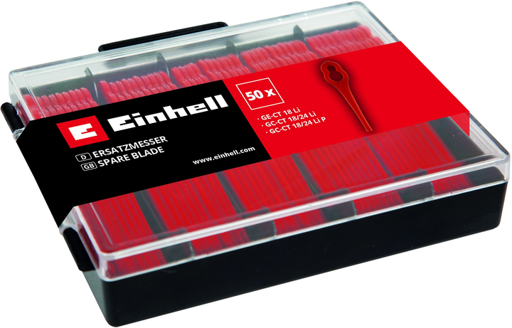 Ножі до тримера Einhell GE-CT 18 Li 50 шт (3405736) - зображення 2